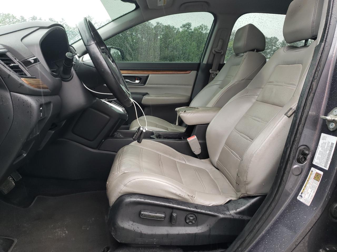 2017 Honda Cr-V Touring VIN: 5J6RW1H99HL016054 Lot: 59118175