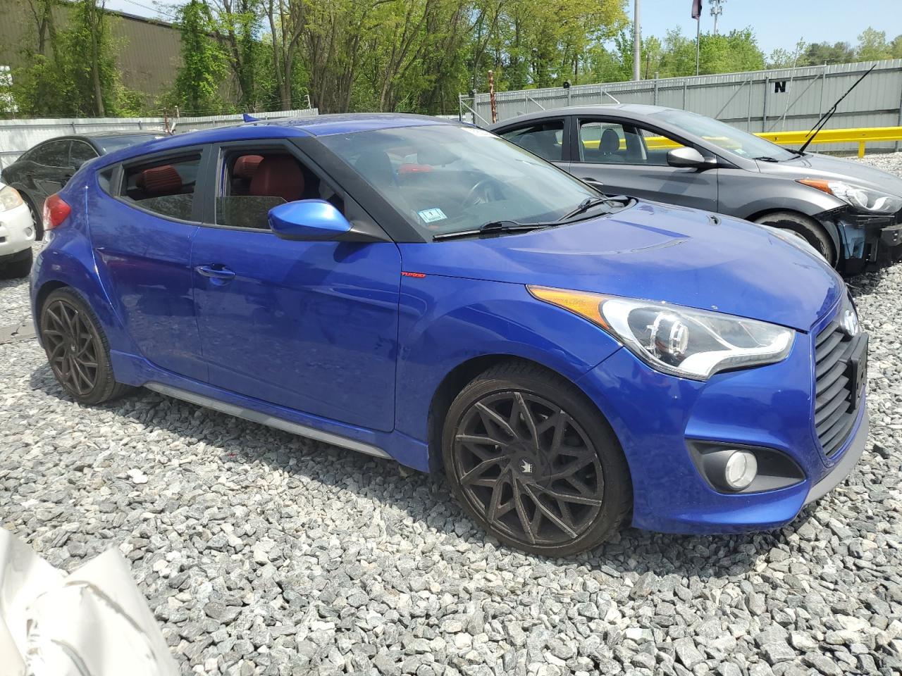 2014 Hyundai Veloster Turbo VIN: KMHTC6AE9EU202638 Lot: 56922275