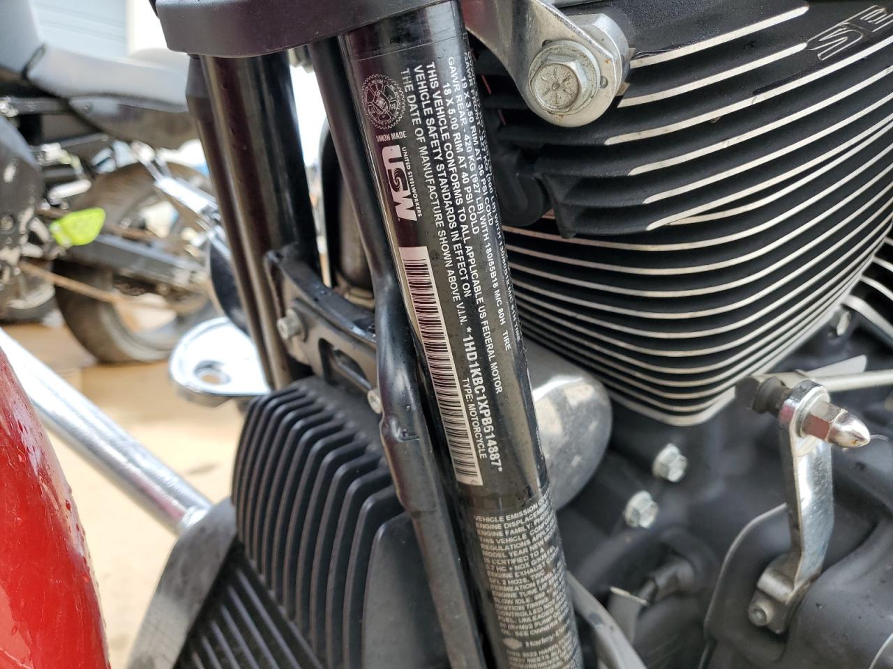 2023 Harley-Davidson Flhx VIN: 1HD1KBC1XPB614887 Lot: 54376515