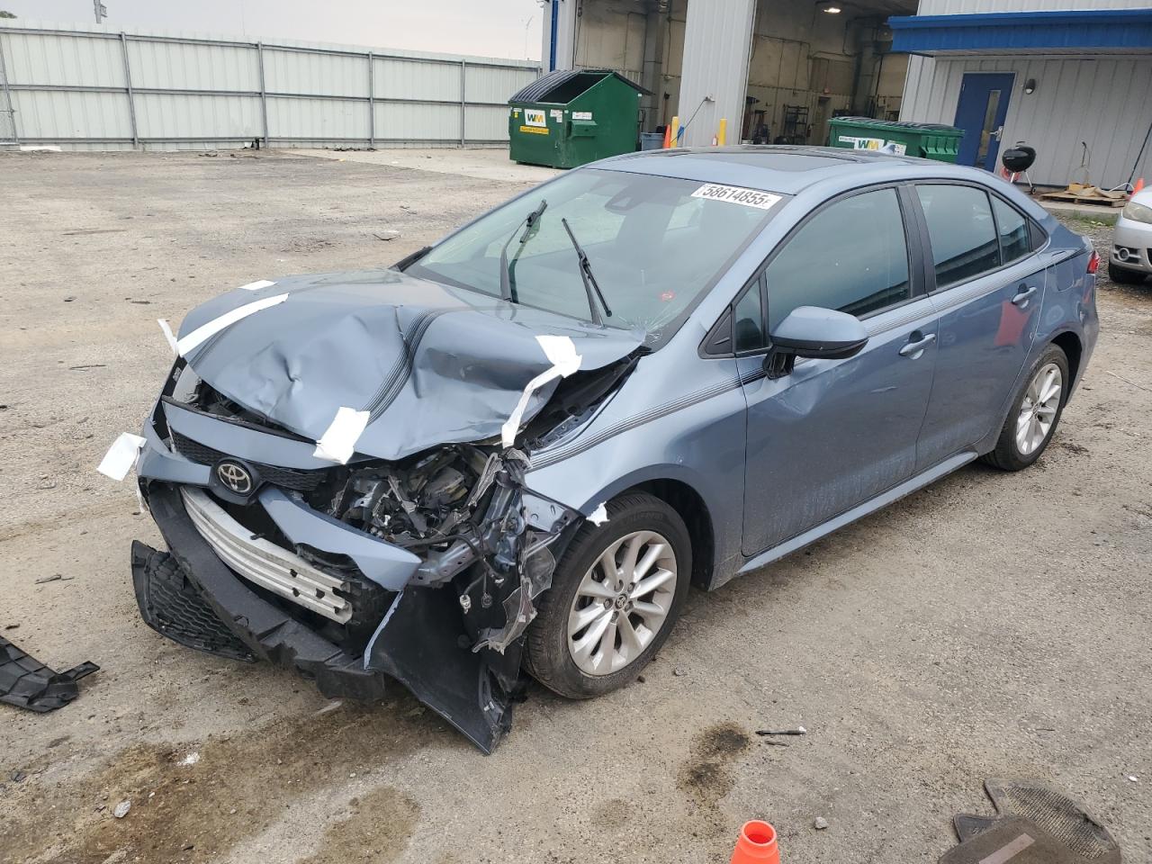 2020 Toyota Corolla Le en Venta en Mcfarland, WI - Front End