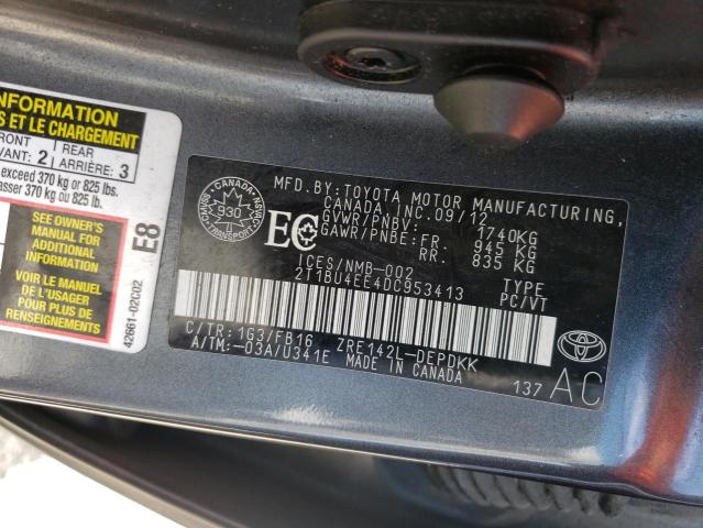 2013 TOYOTA COROLLA BASE