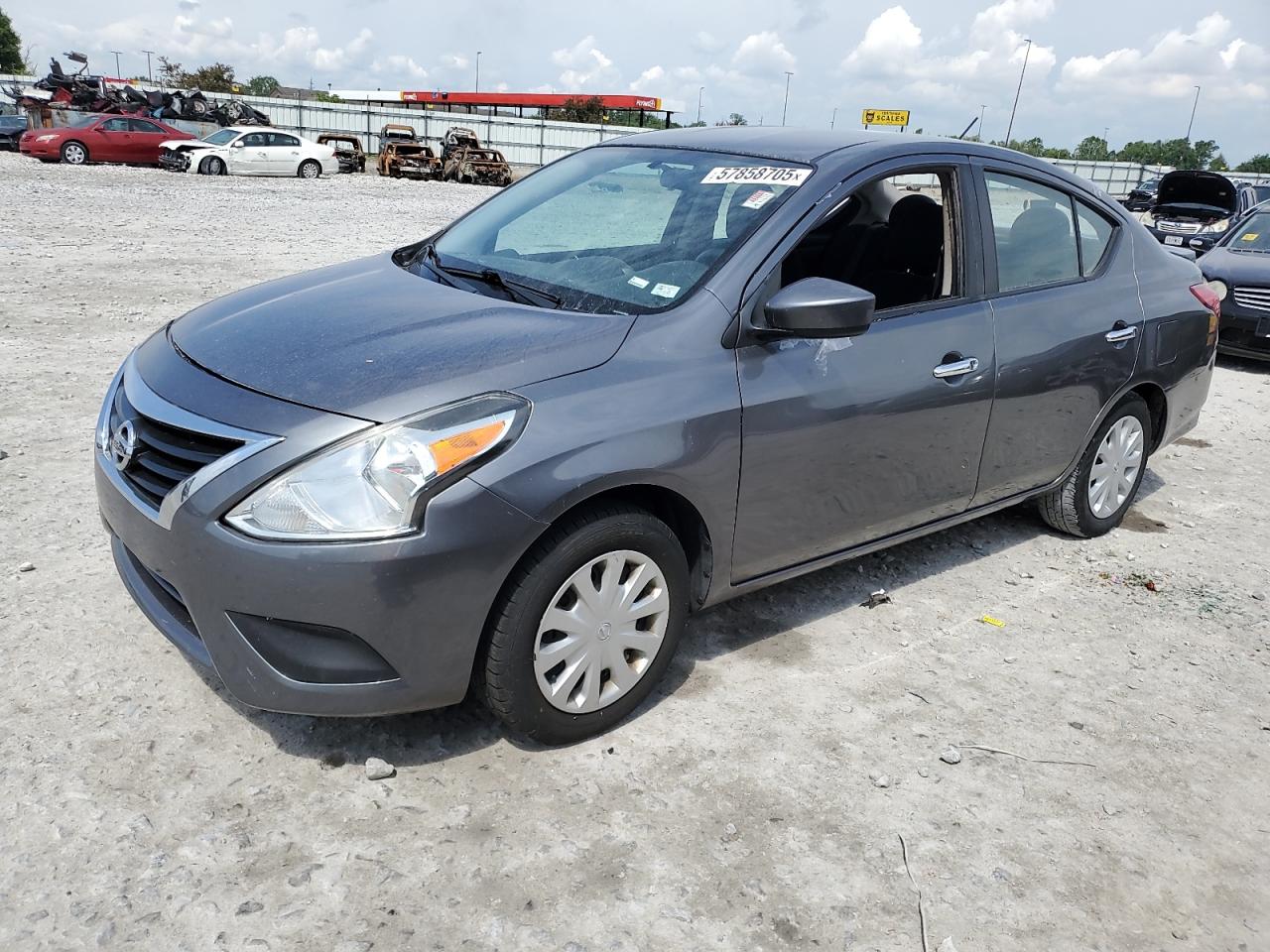 2019 Nissan Versa S за продажба в Cahokia Heights, IL - Water/Flood
