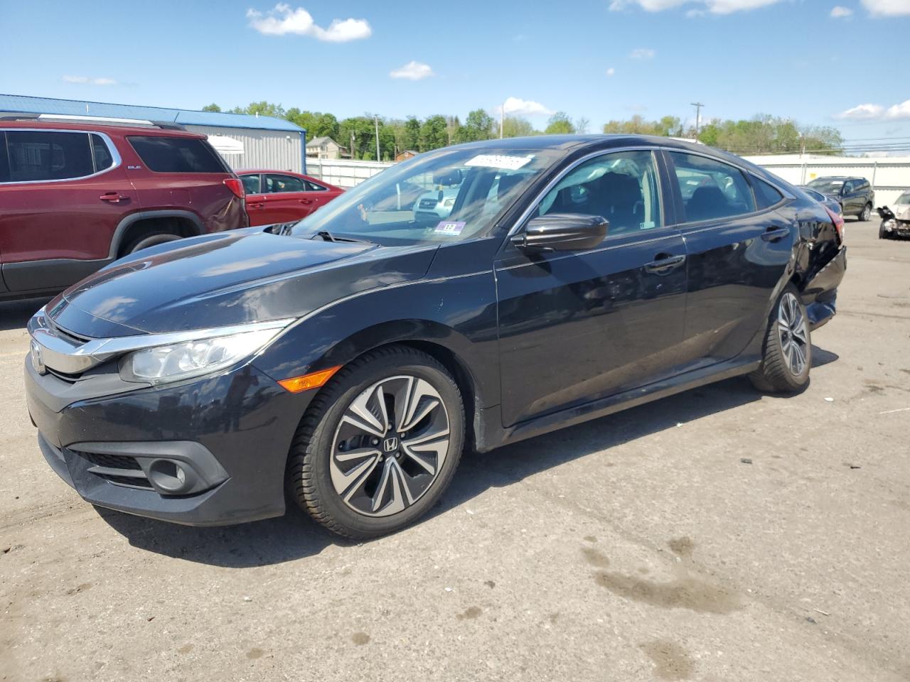 2018 Honda Civic Exl for Sale in Pennsburg, PA - Rear End