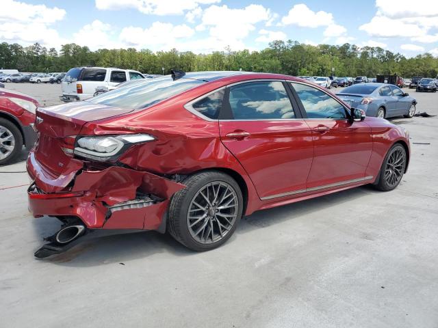  GENESIS G80 2019 Красный