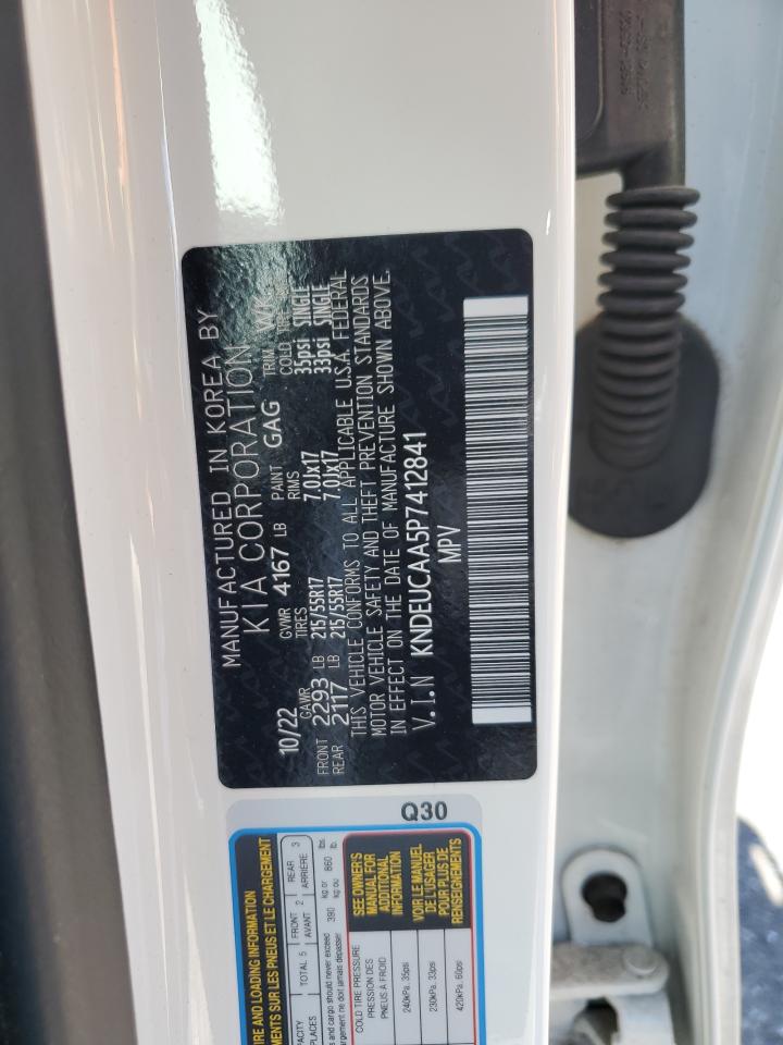 2023 Kia Seltos S VIN: KNDEUCAA5P7412841 Lot: 56508185
