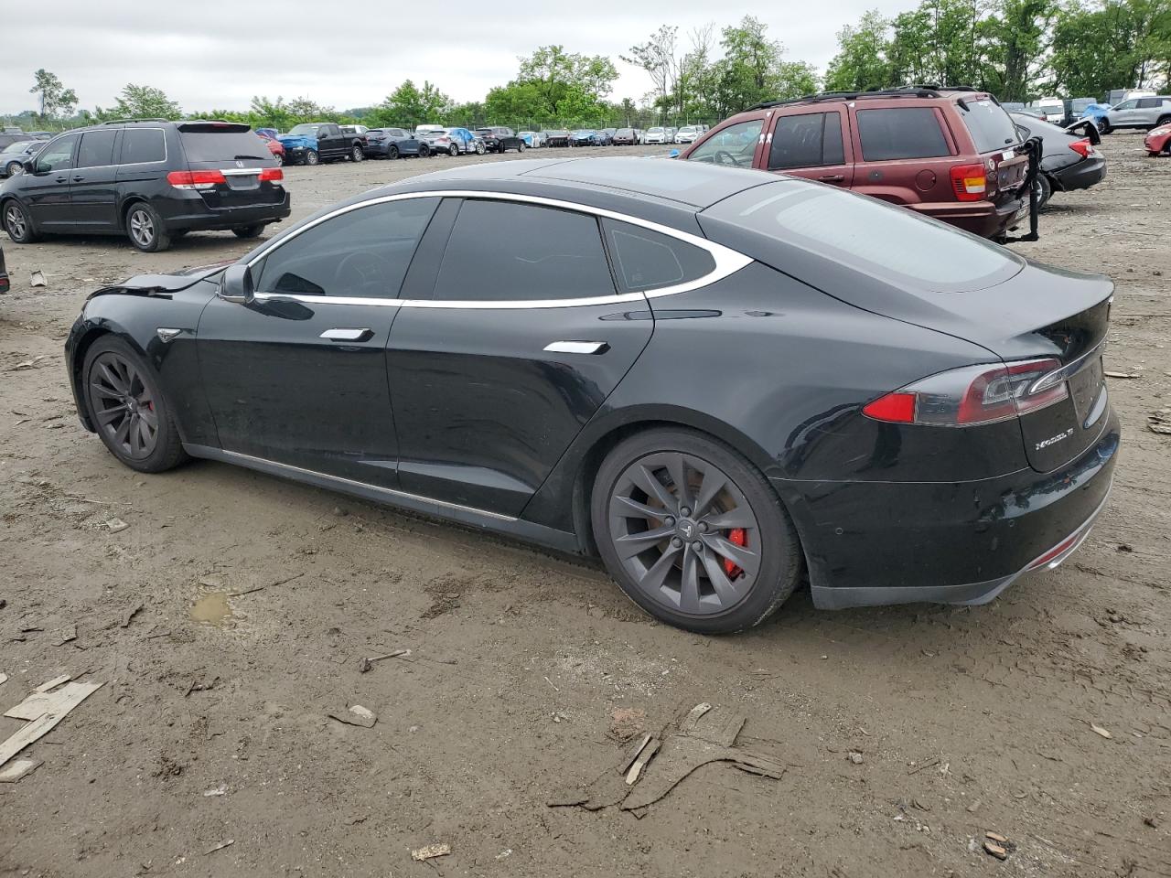 2015 Tesla Model S 85D VIN: 5YJSA1H24FFP78068 Lot: 57055275