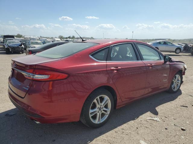  FORD FUSION 2018 Czerwony