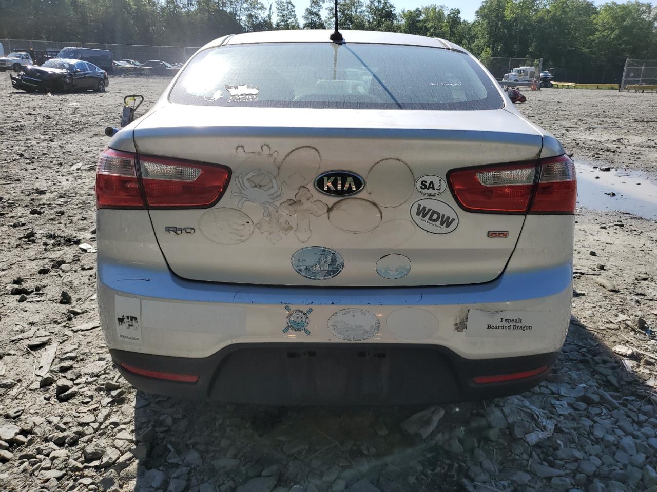 2014 Kia Rio Lx VIN: KNADM4A3XE6368144 Lot: 56413335