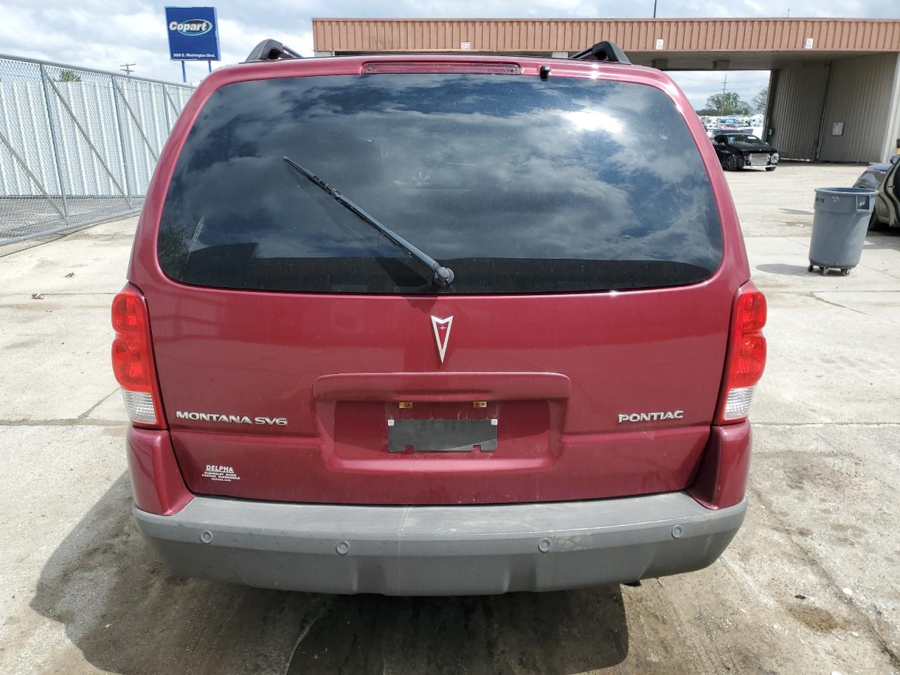2005 Pontiac Montana Sv6 VIN: 1GMDV33L15D291422 Lot: 55862675
