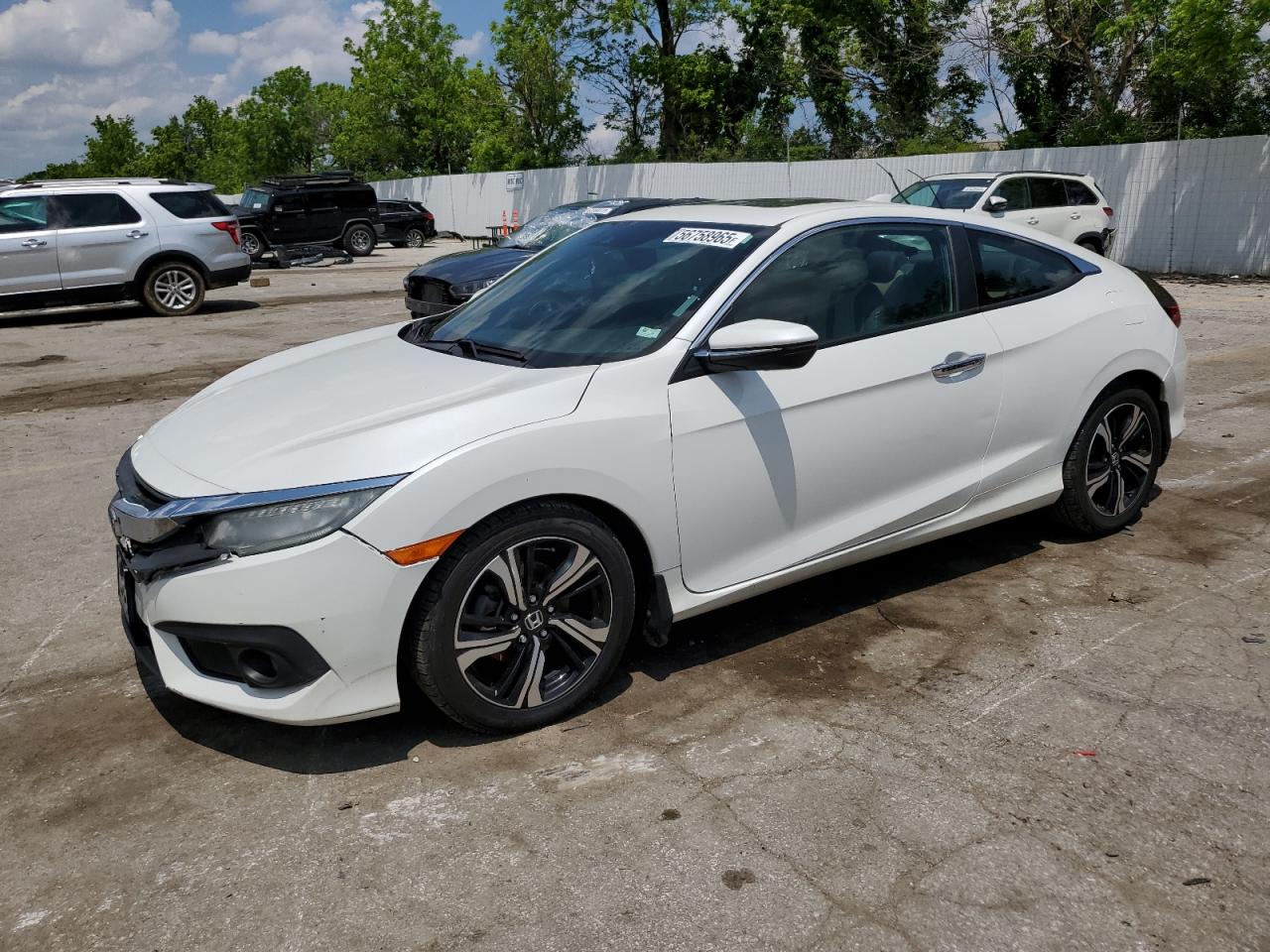 2016 Honda Civic Touring იყიდება Bridgeton-ში, MO - Front End