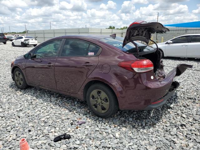  KIA FORTE 2018 Burgundy