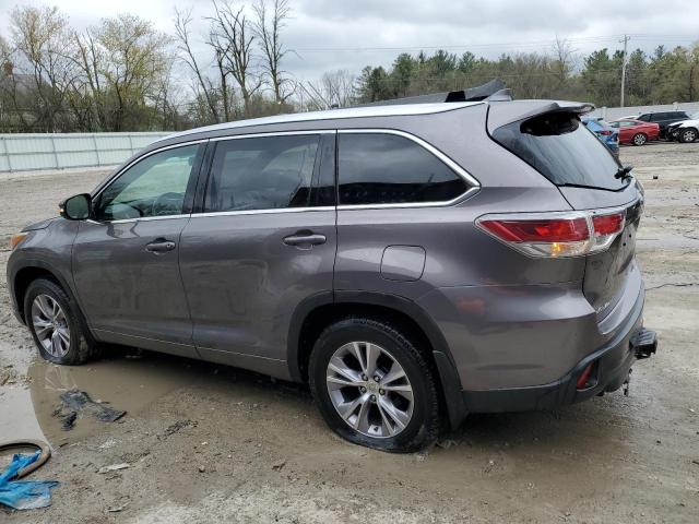  TOYOTA HIGHLANDER 2015 Szary