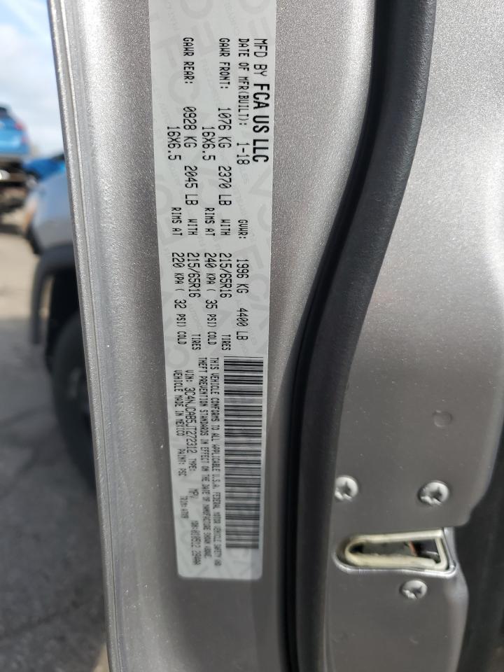 2018 Jeep Compass Sport VIN: 3C4NJCAB5JT272312 Lot: 56700395