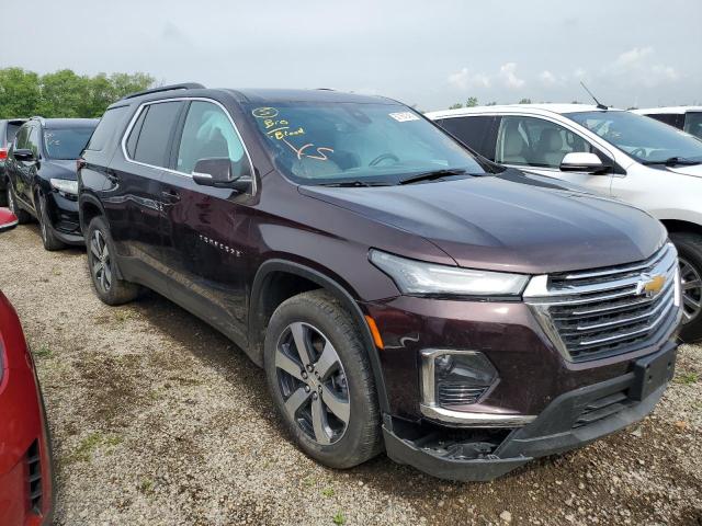  CHEVROLET TRAVERSE 2023 Бордовый