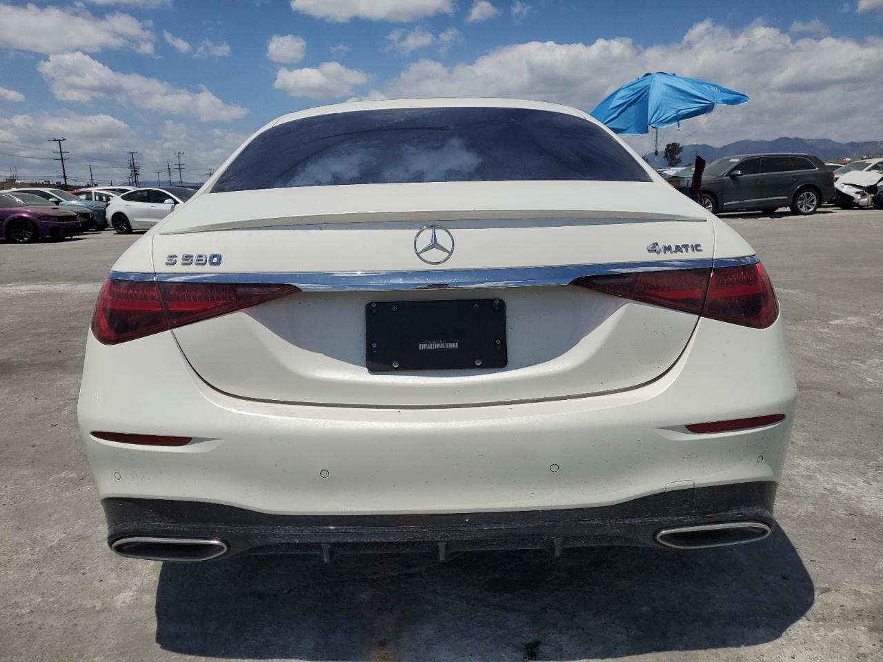2021 Mercedes-Benz S 580 4Matic VIN: W1K6G7GB7MA037851 Lot: 52167495