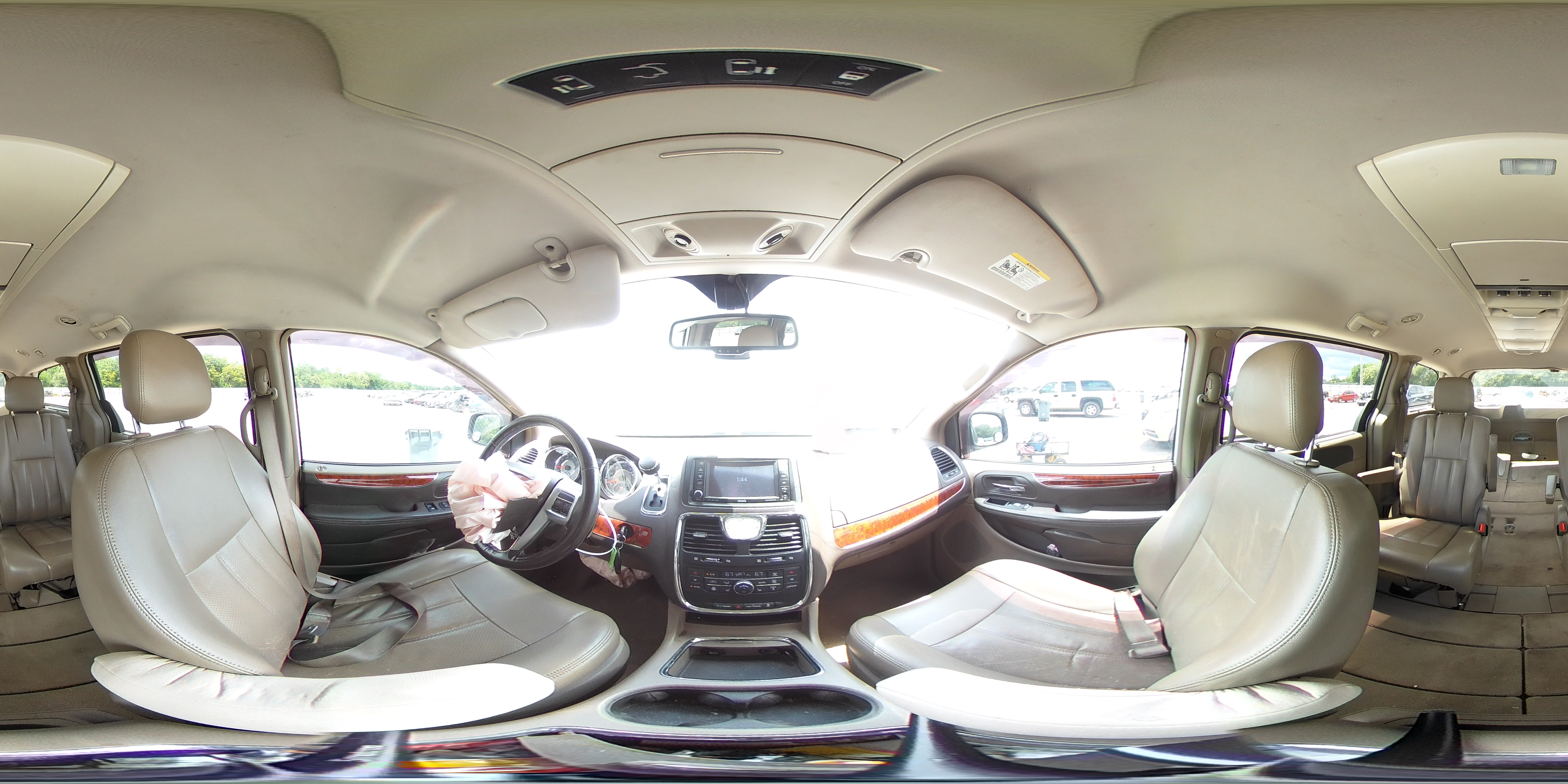 2012 Chrysler Town & Country Touring L VIN: 2C4RC1CGXCR267573 Lot: 55863785