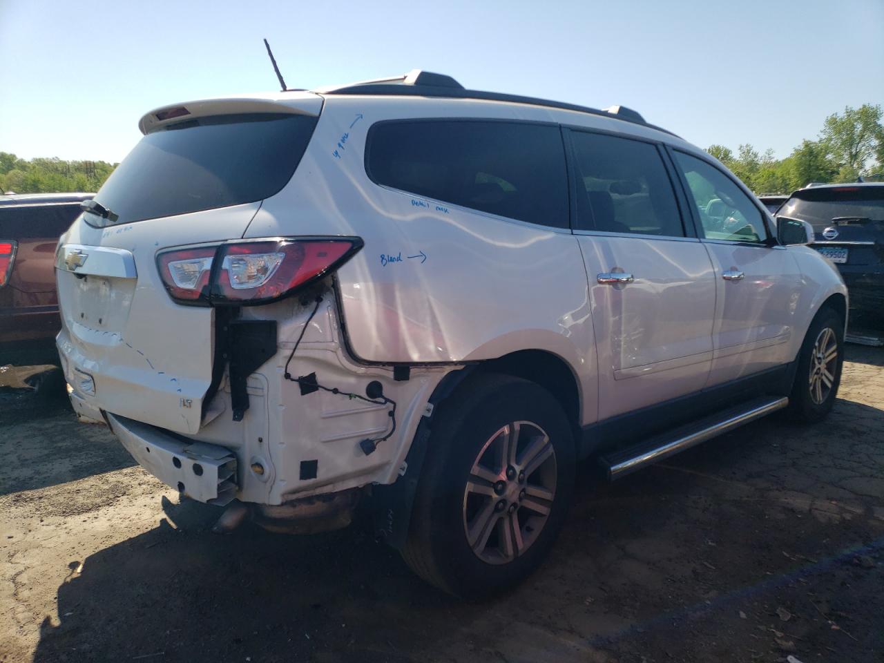 1GNKVHKDXHJ340181 CHEVROLET TRAVERSE 2017