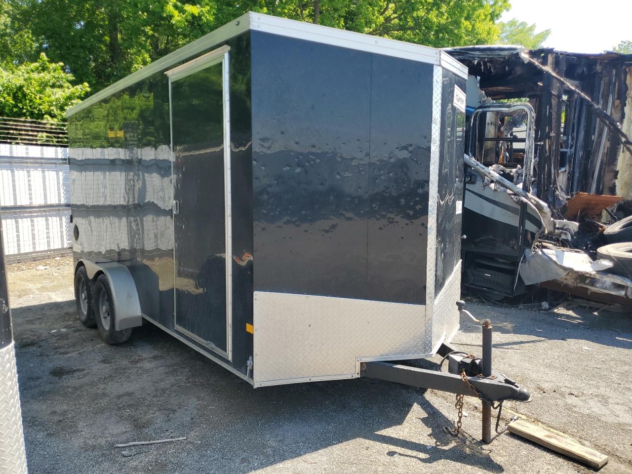 2022 Haulmark Tsv716T2 Enclosed Cargo Trailer იყიდება Cahokia Heights-ში, IL - Hail