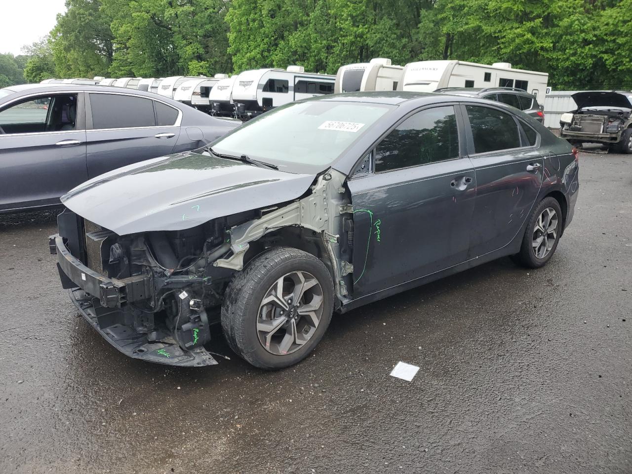 2019 Kia Forte Fe იყიდება Glassboro-ში, NJ - Front End