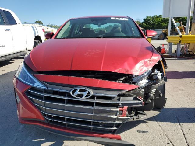  HYUNDAI ELANTRA 2020 Red