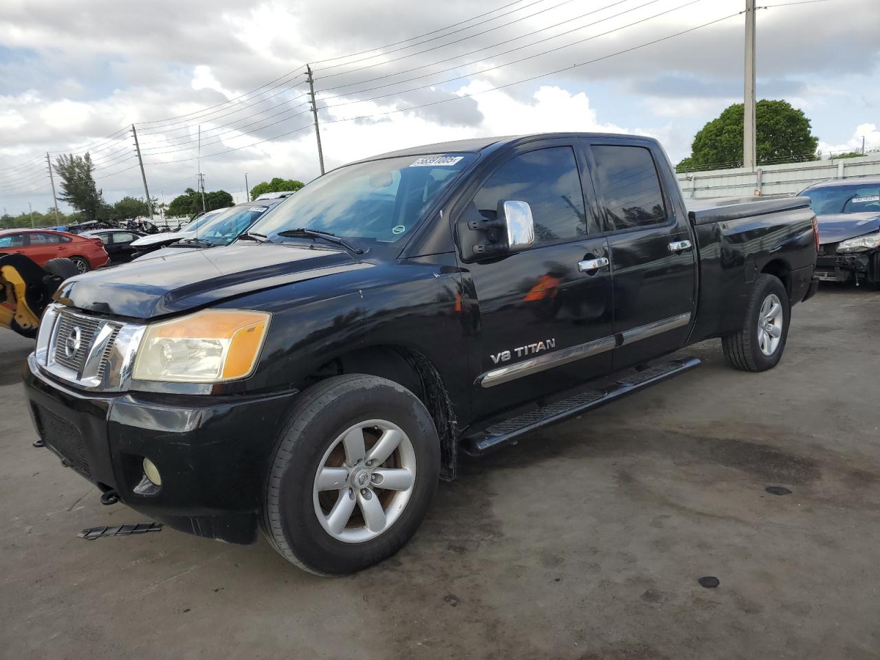 2008 Nissan Titan Xe на продаже в Miami, FL - Rear End