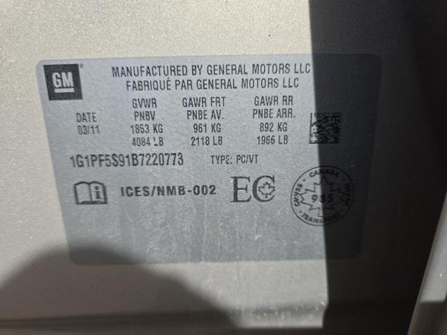 2011 CHEVROLET CRUZE LT  
