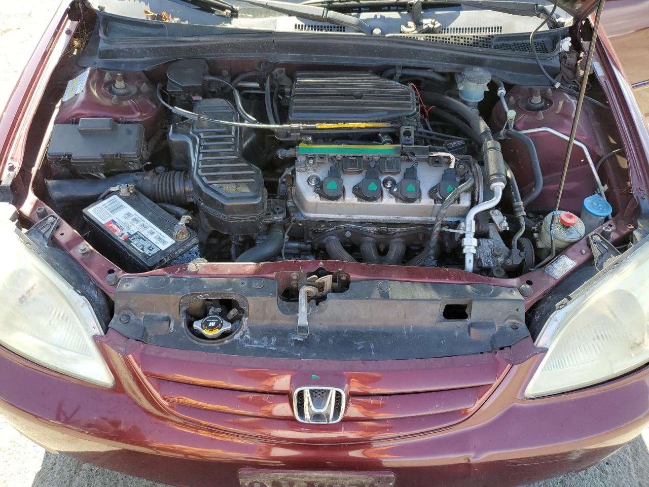 2003 Honda Civic Lx VIN: JHMES16583S002322 Lot: 56728115