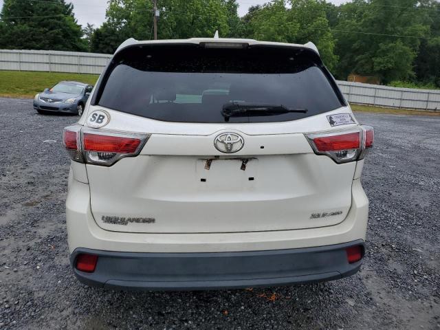  TOYOTA HIGHLANDER 2016 Белы