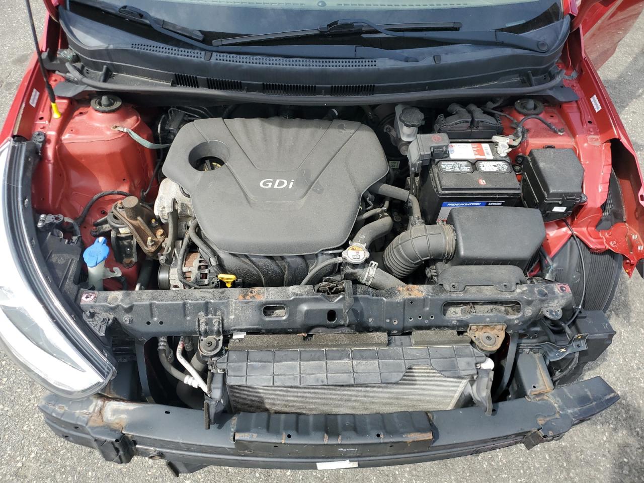 2014 Hyundai Accent Gls VIN: KMHCU4AE6EU761517 Lot: 56512765
