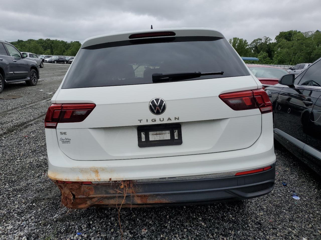 2022 Volkswagen Tiguan Se VIN: 3VV3B7AX0NM041925 Lot: 58415615