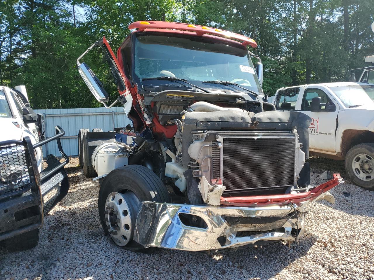 2017 International Prostar Semi Truck იყიდება Knightdale-ში, NC - All Over