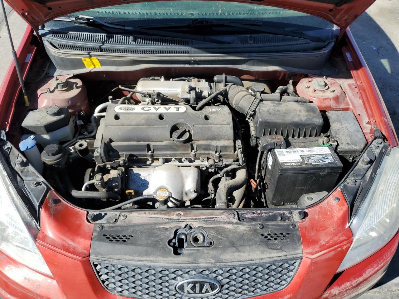 2009 Kia Rio Base VIN: KNADE223396551021 Lot: 57317895
