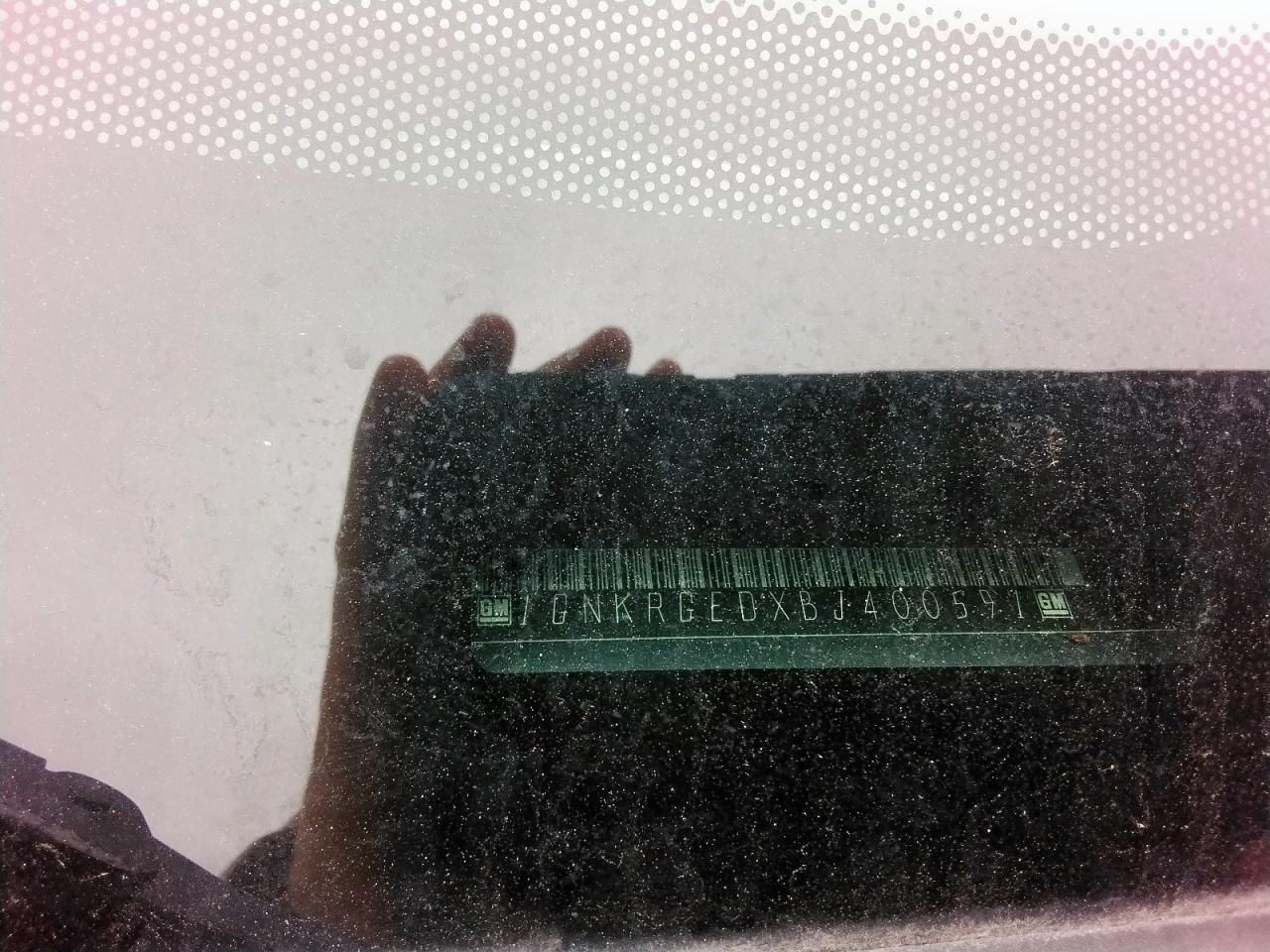 1GNKRGEDXBJ400591 2011 Chevrolet Traverse Lt