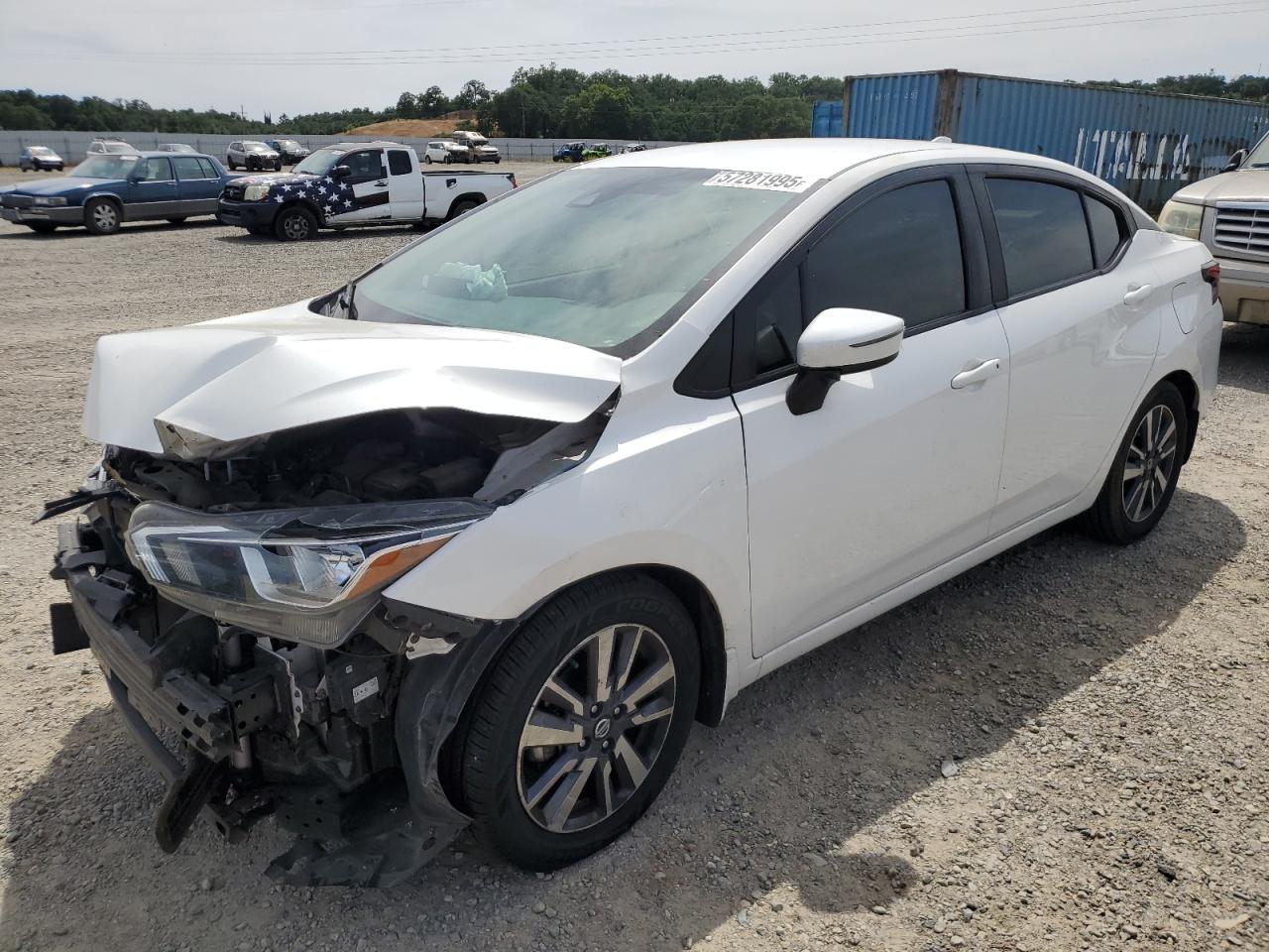 2020 Nissan Versa Sv na sprzedaż w Anderson, CA - Front End