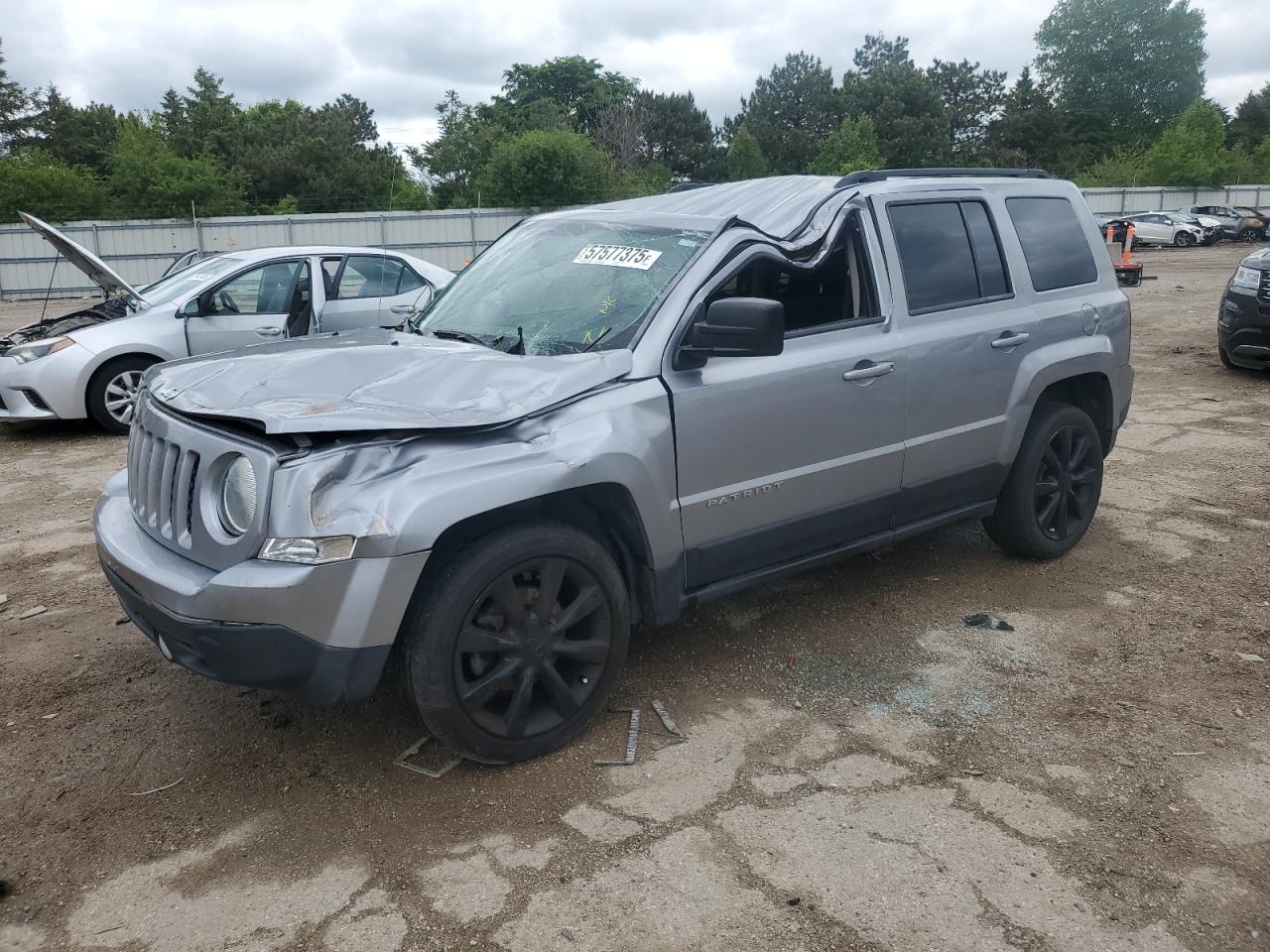 2016 Jeep Patriot Sport de vânzare în Elgin, IL - Top/Roof