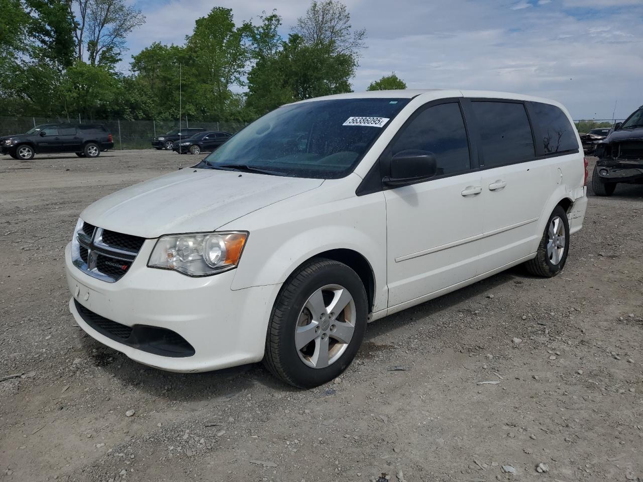2013 Dodge Grand Caravan Se للبيع في Cicero، IN - Rear End