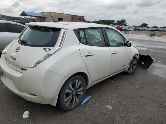 Хетчбеки NISSAN LEAF 2015 Білий