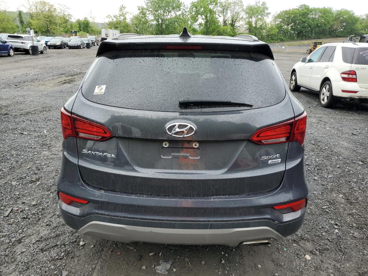 2017 Hyundai Santa Fe Sport VIN: 5XYZUDLB4HG488701 Lot: 56918405