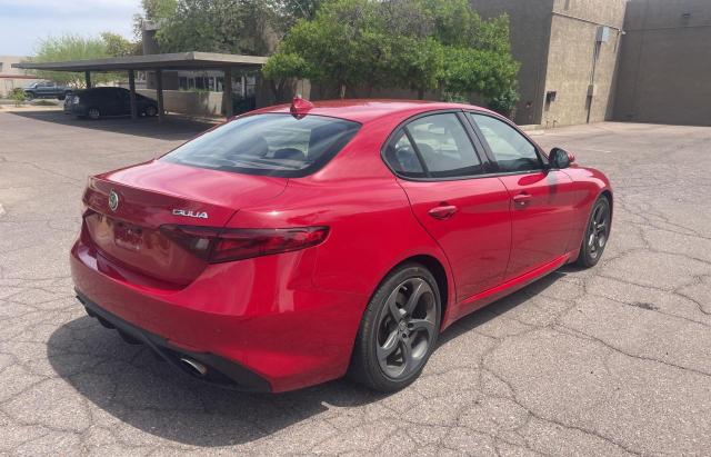 Sedans ALFA ROMEO GIULIA 2017 Red
