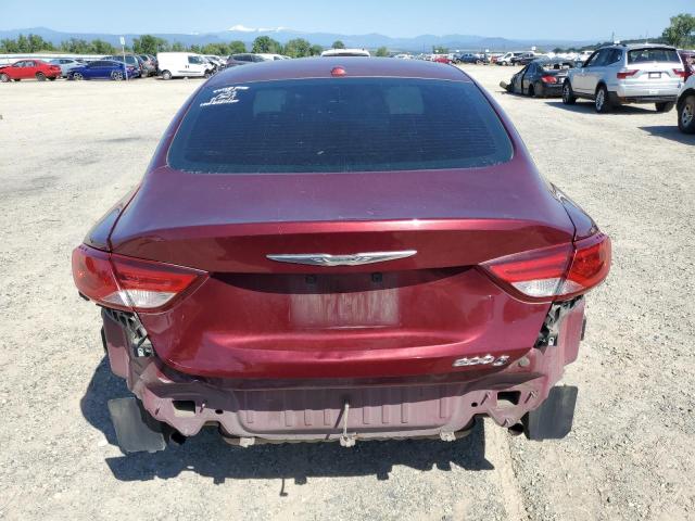  CHRYSLER 200 2015 Red