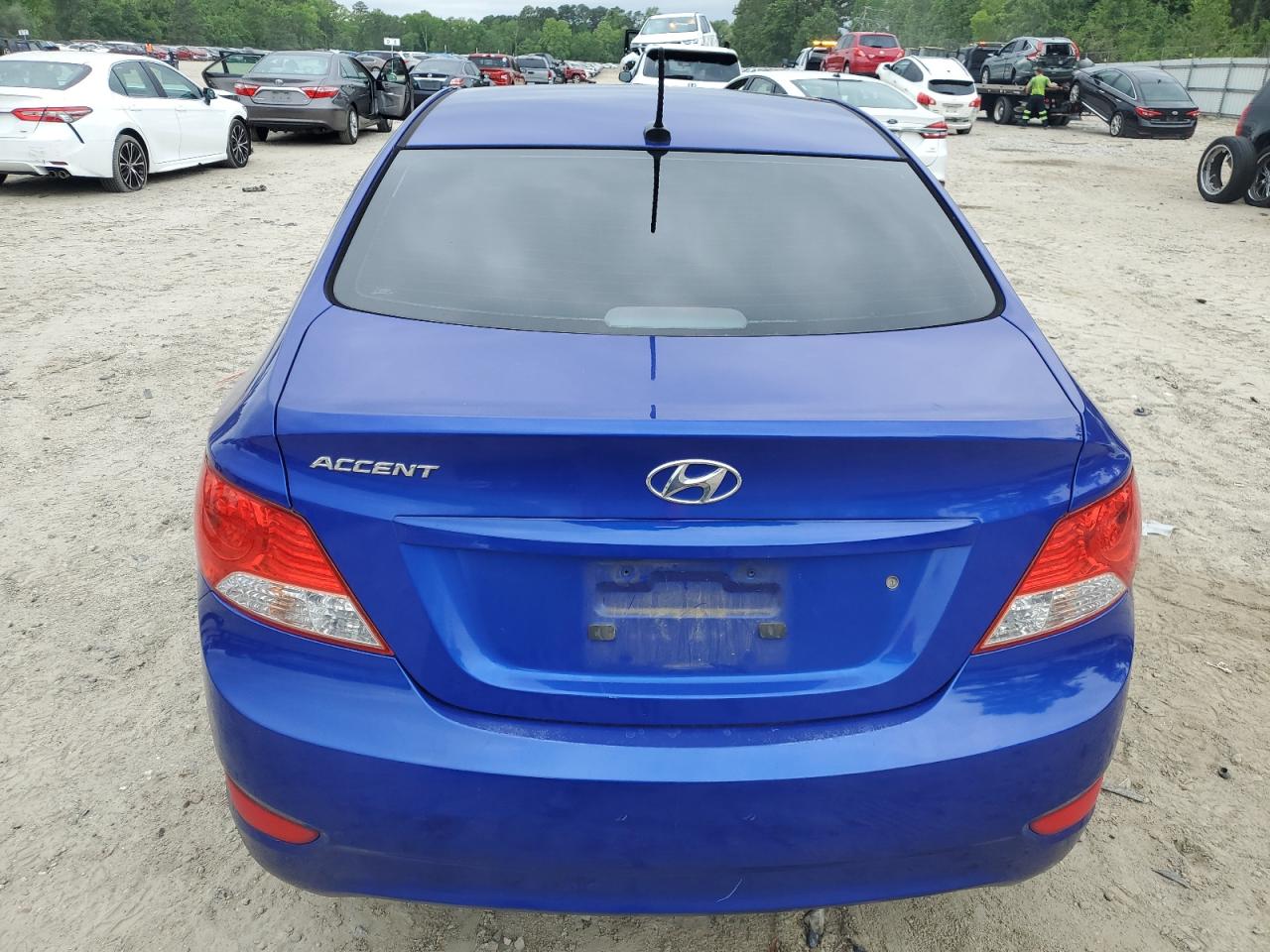 2014 Hyundai Accent Gls VIN: KMHCT4AE0EU666891 Lot: 56884045