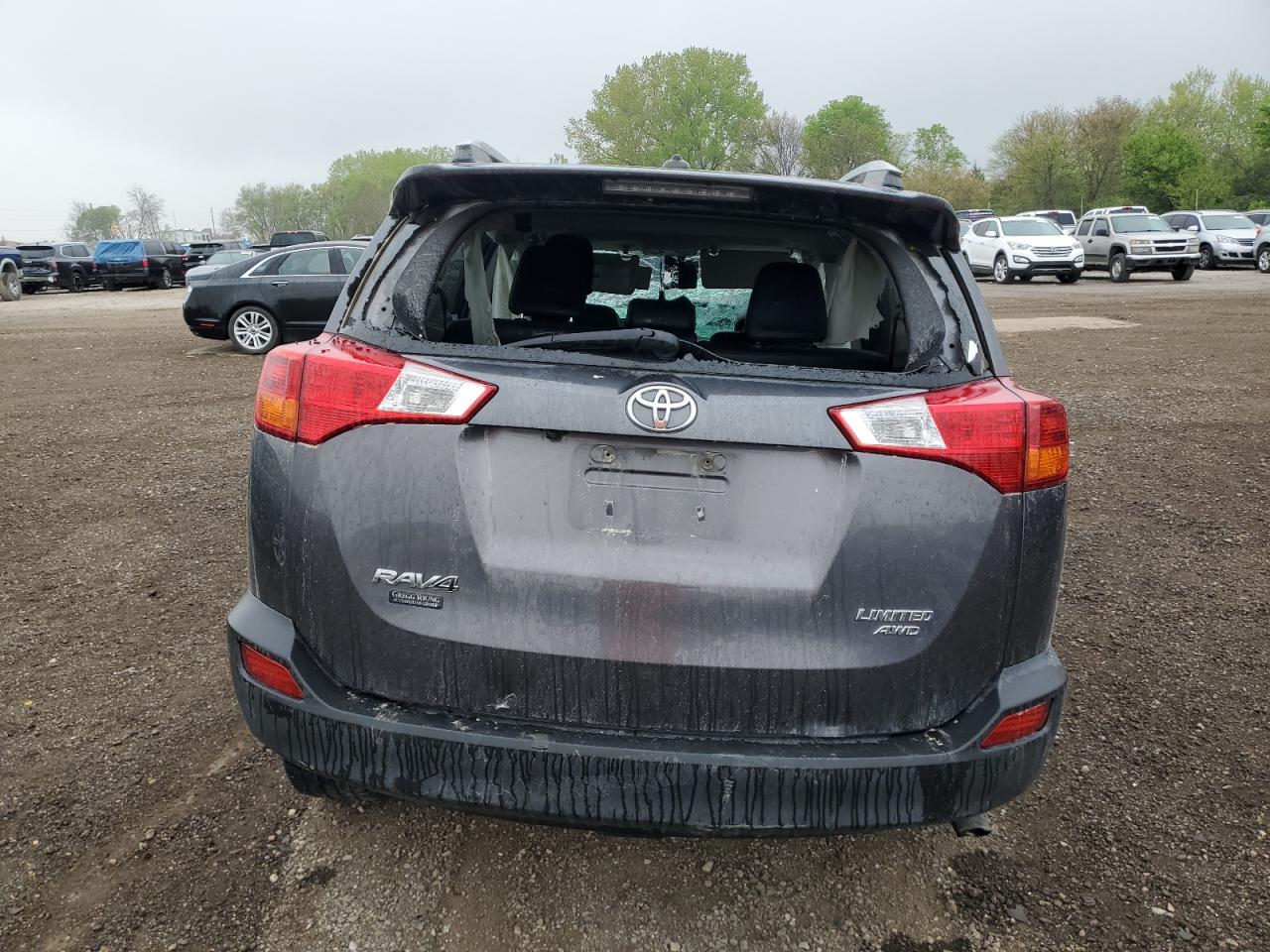 2014 Toyota Rav4 Limited VIN: 2T3DFREV7EW194540 Lot: 55091315