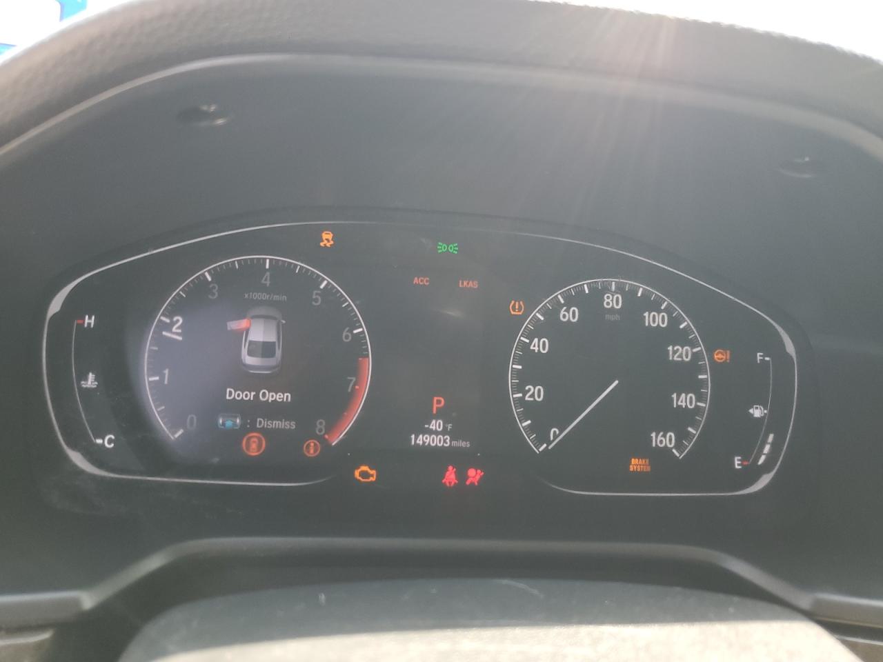 1HGCV1F5XKA163390 HONDA ACCORD 2019
