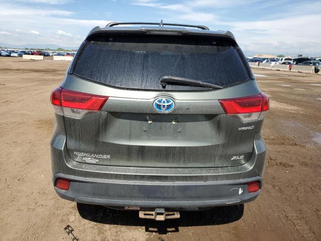  TOYOTA HIGHLANDER 2018 Зеленый