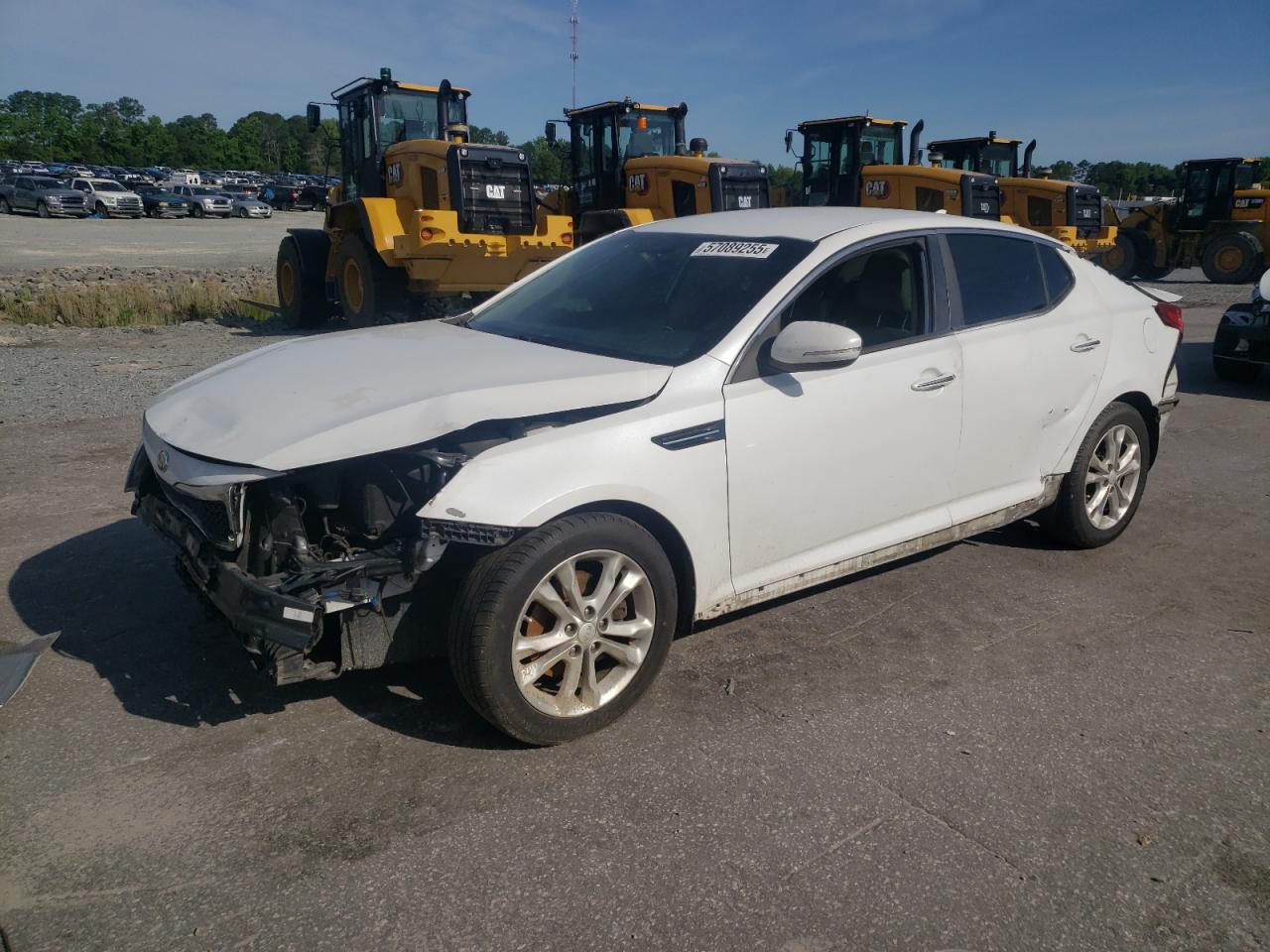 2013 Kia Optima Lx للبيع في Dunn، NC - Front End