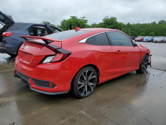  HONDA CIVIC 2018 Красный