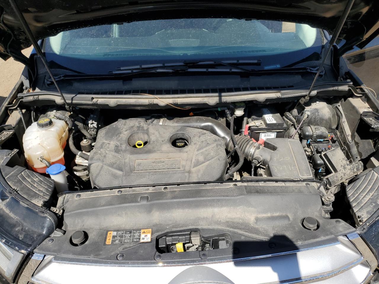 2016 Ford Edge Titanium VIN: 2FMPK4K9XGBB31419 Lot: 57178005