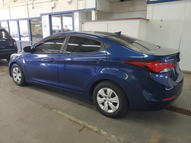  HYUNDAI ELANTRA 2016 Blue