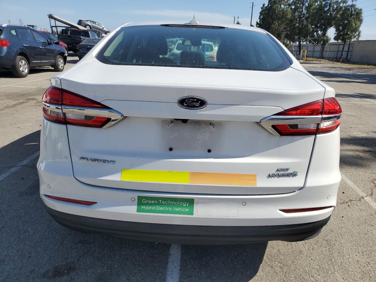 2019 Ford Fusion Se VIN: 3FA6P0LU9KR263956 Lot: 56534145