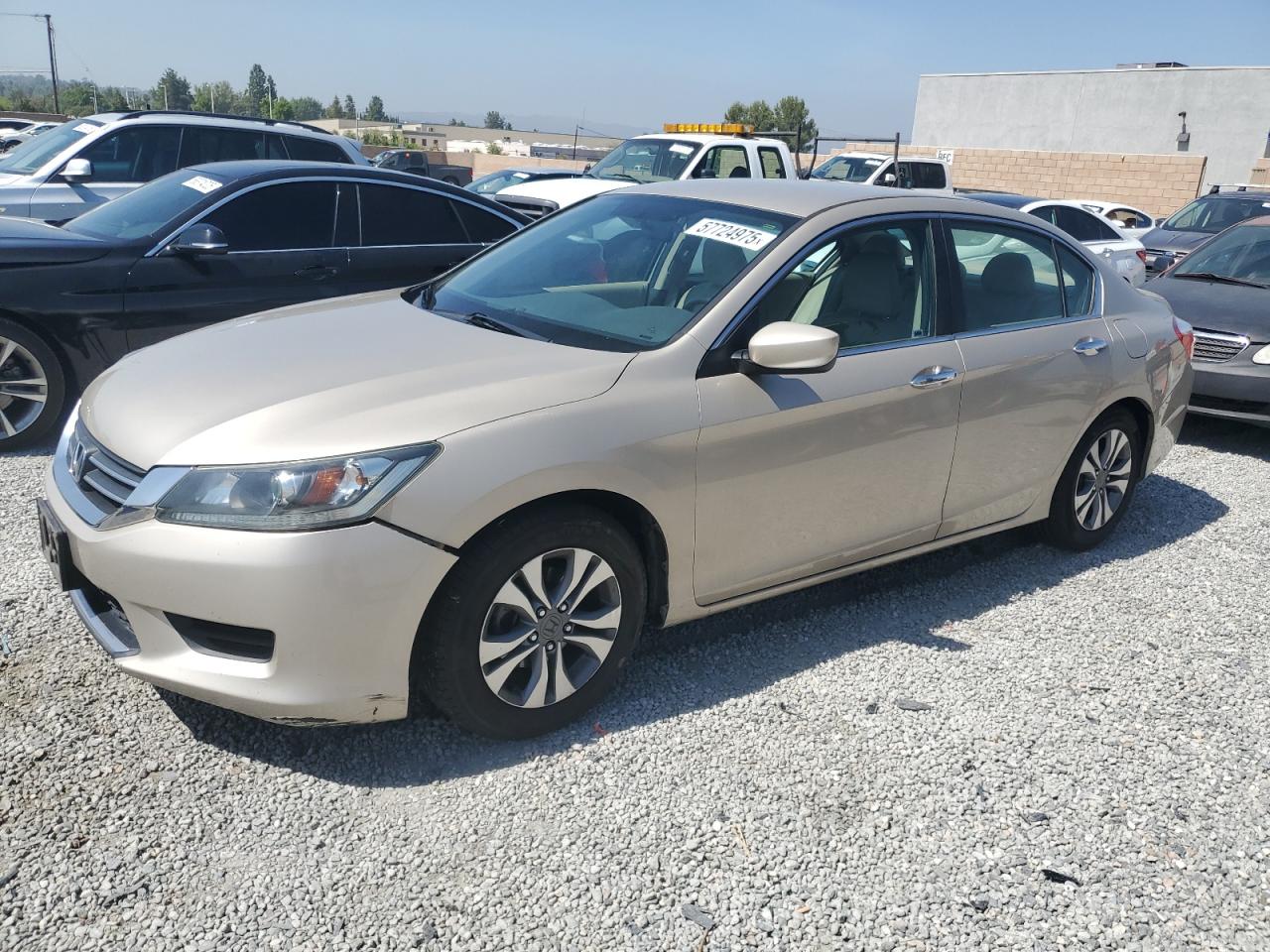 2014 Honda Accord Lx за продажба в Mentone, CA - Front End
